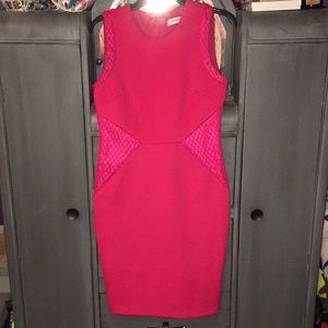 Red Calvin Klein Dress